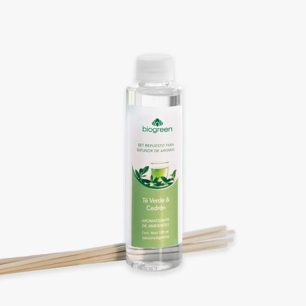 Repuesto Difusor TE VERDE y CEDRON 100ml