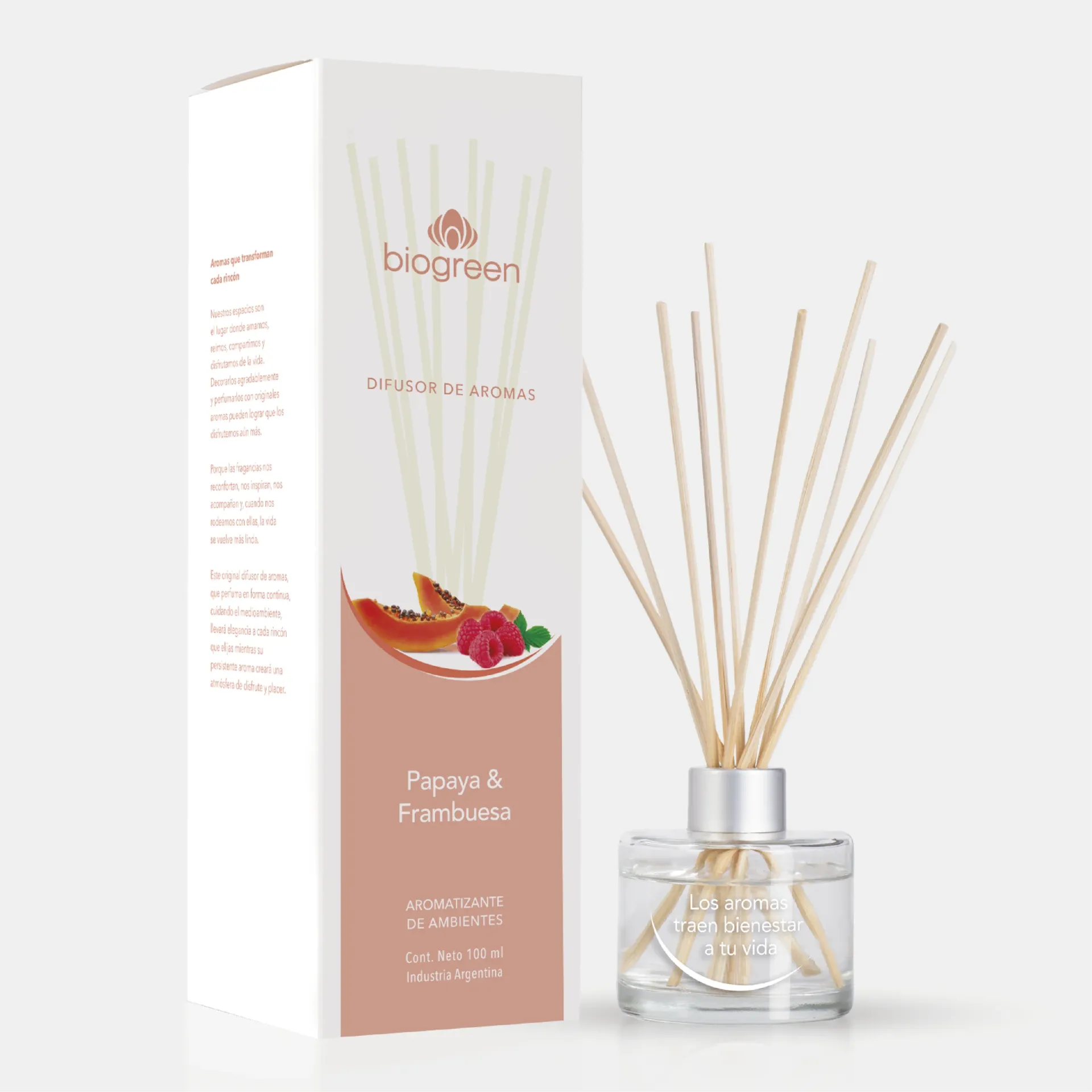 Difusor Papaya y Frambuesa 100ML