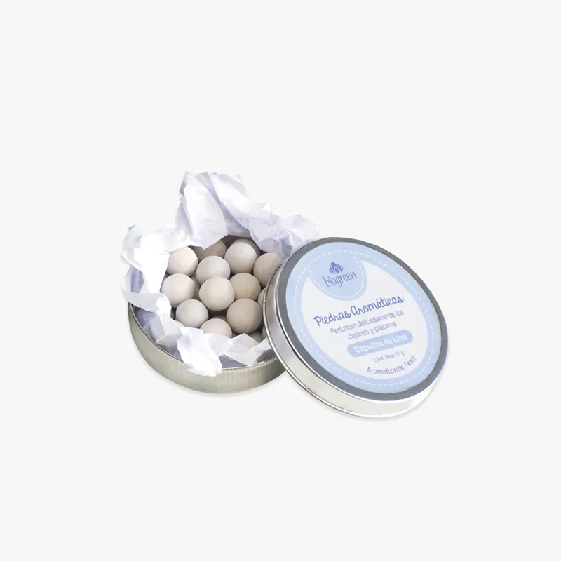 Piedras Aromáticas CAPULLOS DE LINO 65 gr